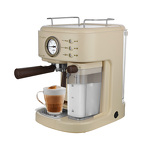 Превью картинка Кофеварка Lex LXCM 3504-1, кофеварка с капучинатором и с контейнером для молока (бежевая) #3