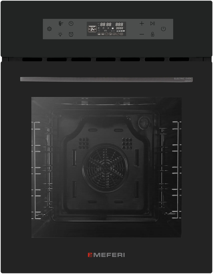 Фото Электрический духовой шкаф Meferi MEO4511BK COMFORT PLUS