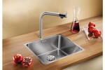 Превью картинка Металлическая мойка Blanсo ANDANO 450-U нерж.сталь зеркальная полировка с отв. арм. InFino #3