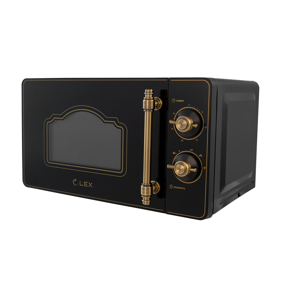 Фото Микроволновая печь Lex FSMO M.02 BL (20л,ретро, механика) микроволновая печь