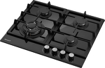 Превью картинка Газовая варочная панель Weissgauff HGG 641 BGh Nano Glass #5