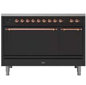 Картинка ILVE P12SDQNE3/MGP матовый графит (фурн. медь)