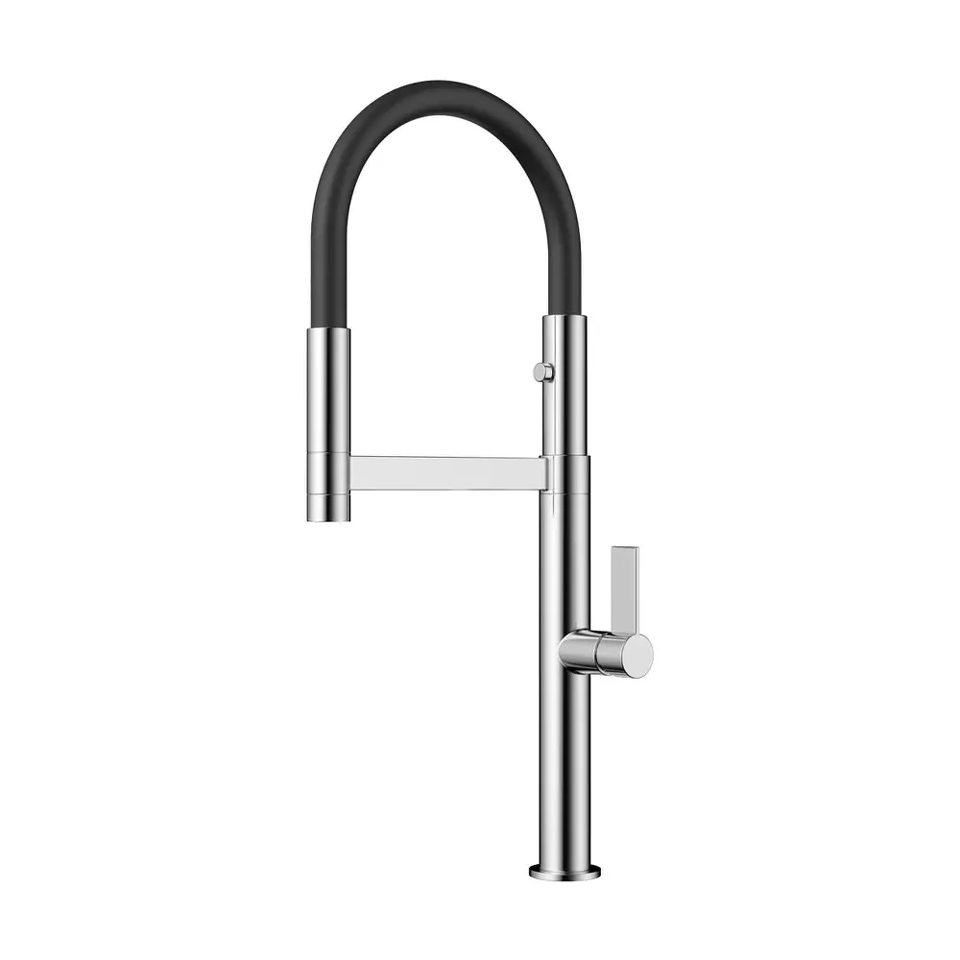 Фото Смеситель для кухни Omoikiri Osaka-C-BL латунь/хром/черный