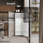 Превью картинка Холодильник с верхней морозилкой Weissgauff WRK 1430 Defrost Black #9