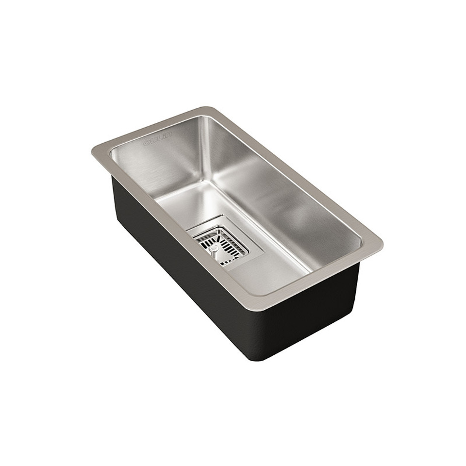 Фото Металлическая мойка EMAR OL-0361 квадратный выпуск