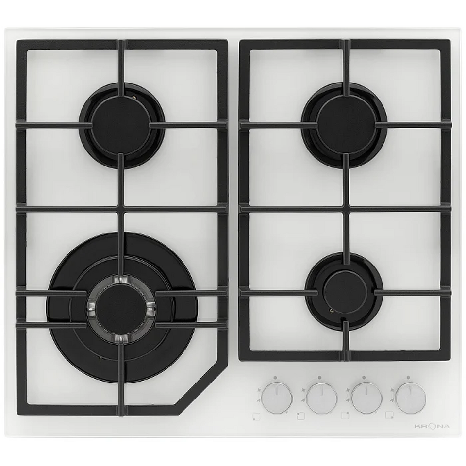Фото Газовая варочная панель KRONA NEBEL 60 WH W