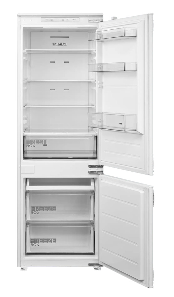 Фото Встраиваемый холодильник с морозильной камерой Midea MDRE367FGE01