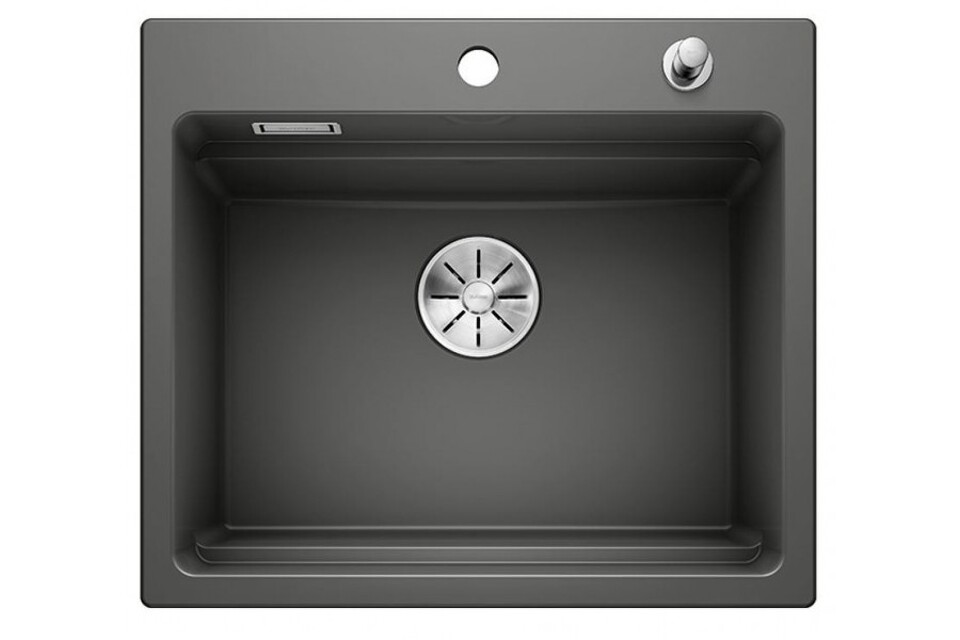 Фото Гранитная мойка Blanсo ETAGON 6 керамика PuraPlus базальт