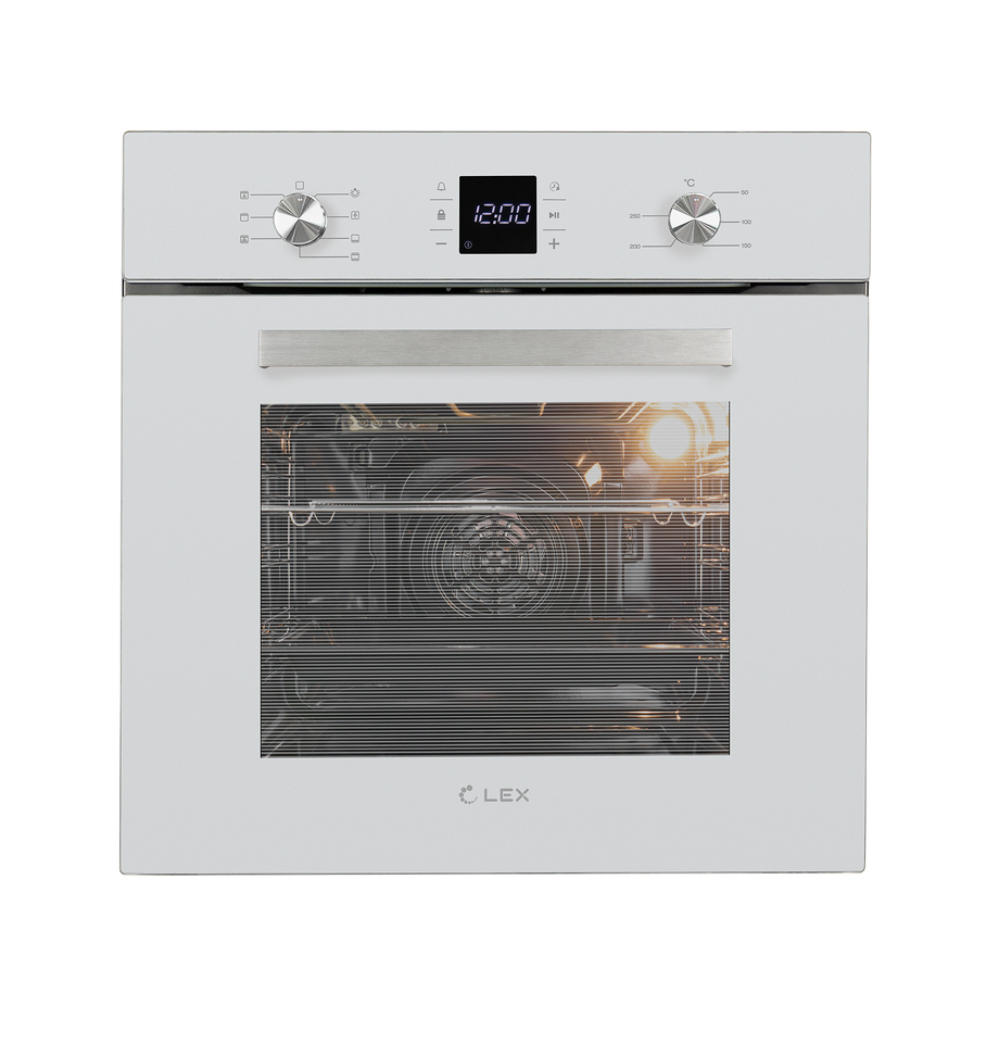 Фото Электрический духовой шкаф Lex EDM 071 WH духовой шкаф