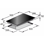 Превью картинка Электрическая варочная панель домино Kaiser KCT 3721 F W #5