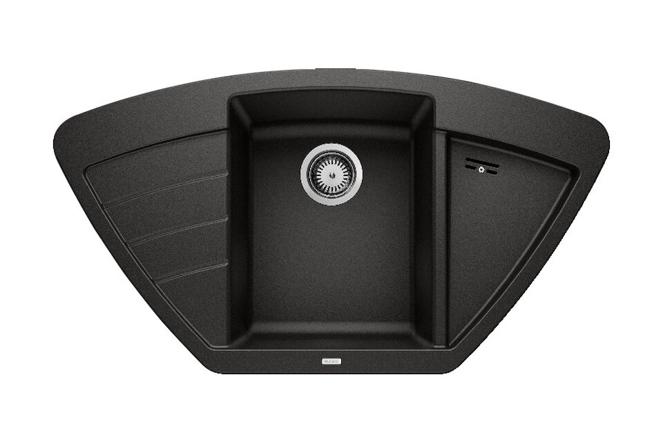Фото Гранитная мойка Blanсo ZIA 9E SILGRANIT PuraDur черный