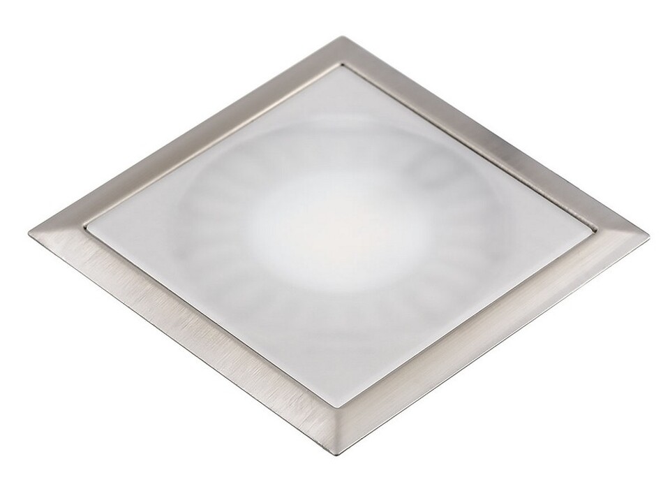 Фото Forma e Funzione Светодиодный светильник SUN QUADRO, 24 V, врезной, дневной, сталь