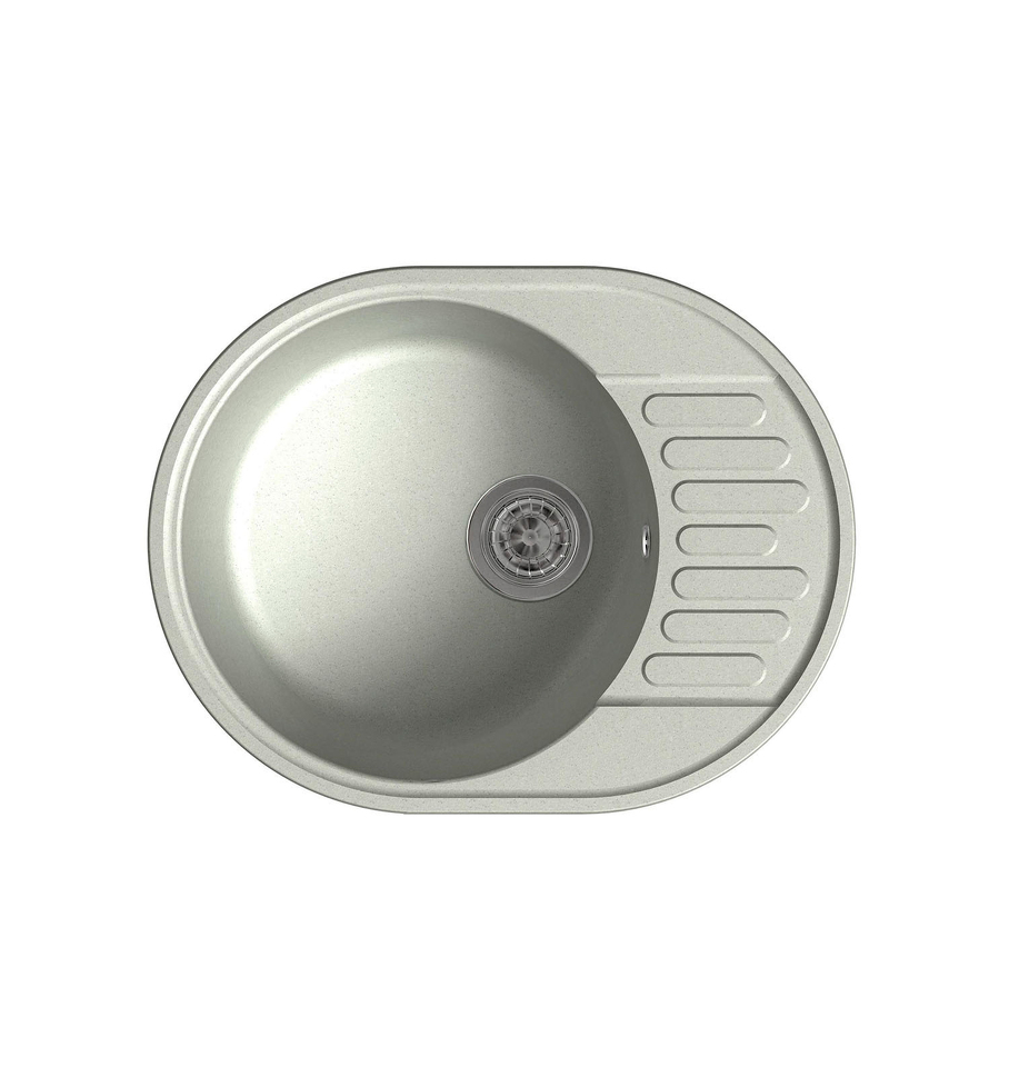 Фото Кварцевая мойка Lex ORTA 620 SPACE GRAY кварцевая мойка