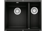 Превью картинка Гранитная мойка Blanсo ROTAN 340/160-U черный #1