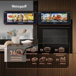 Превью картинка Электрический духовой шкаф Weissgauff EOM 899 Color Touch Black Matt #22