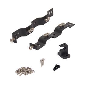 Картинка Duslar Комплект фасадных креплений для выдвижной системы Matrix для кухонных принадлежностей, металл