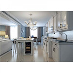 Превью картинка Шкаф винный встраиваемый Винный холодильник (шкаф) компрессорный Dunavox 32 бут DAU-32.81В #5