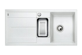 Картинка Blanсo METRA 6 S-F SILGRANIT PuraDur белый с клапаном-автоматом