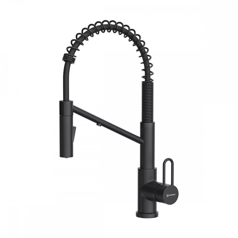 Фото Смеситель для кухни Omoikiri Mikawa 2 Plus-GB латунь/графит