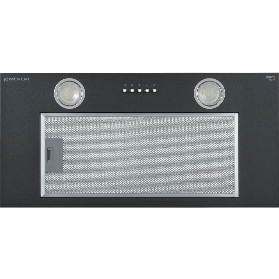 Фото Полновстраиваемая вытяжка Meferi INBOX60BK POWER