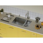 Превью картинка Металлическая мойка Omoikiri Taki 69-2-U/IF-L Side-LG нерж. сталь/светлое золото #2