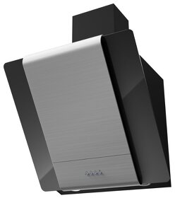 Картинка KRONAsteel TALLI 600 inox/black glass 3P