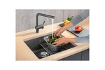 Превью картинка Гранитная мойка Blanсo SUBLINE 500-U керамика PuraPlus базальт  с отв.арм. InFino #3