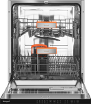 Превью картинка Посудомоечная машина 60см встраиваемая Weissgauff BDW 6025 Infolight #11