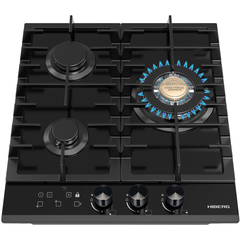 Фото Газовая варочная панель HIBERG VM 4535 B