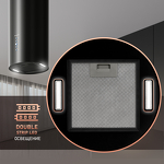 Превью картинка Островная вытяжка Weissgauff Tubus 1406 Island Black #4