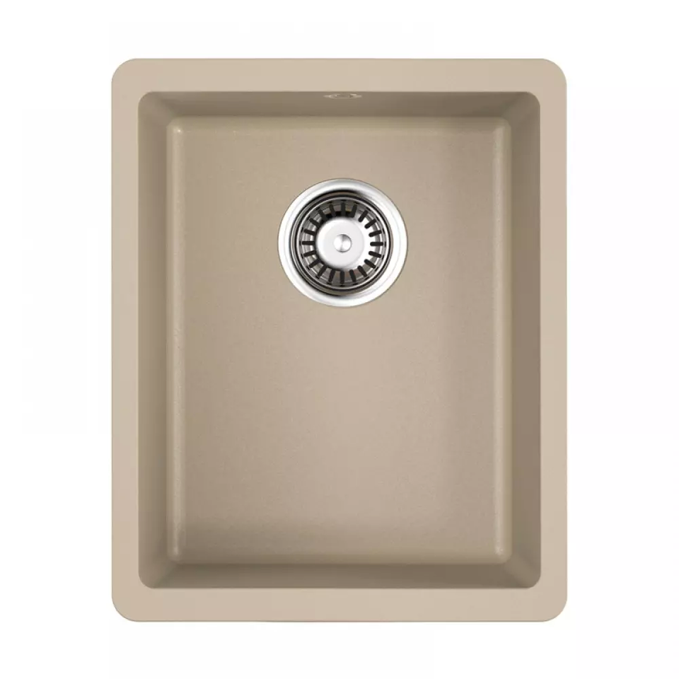 Фото Гранитная мойка Omoikiri Kata 34-U-SA Artgranit/бежевый