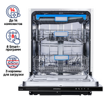 Превью картинка Посудомоечная машина 60см встраиваемая Maunfeld MLP-12IM #2