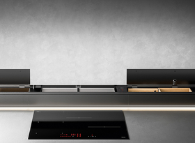 Картинка Falmec MONOLITH 90 VETRO NERO