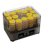 Превью картинка Сушилка для овощей и фруктов Дегидратор Meyvel MDH5-1P (Black) #13