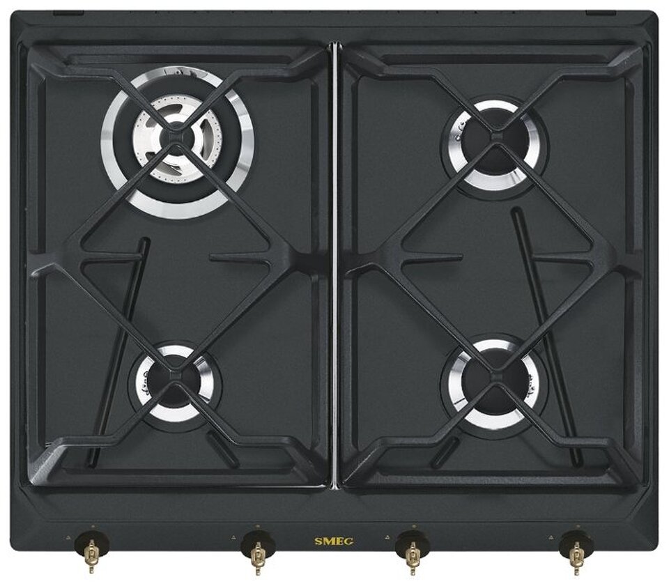 Фото Газовая варочная панель Smeg SRV864AOGH