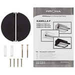 Превью картинка Встраиваемая вытяжка KRONA KAMILLA F 450 inox #13