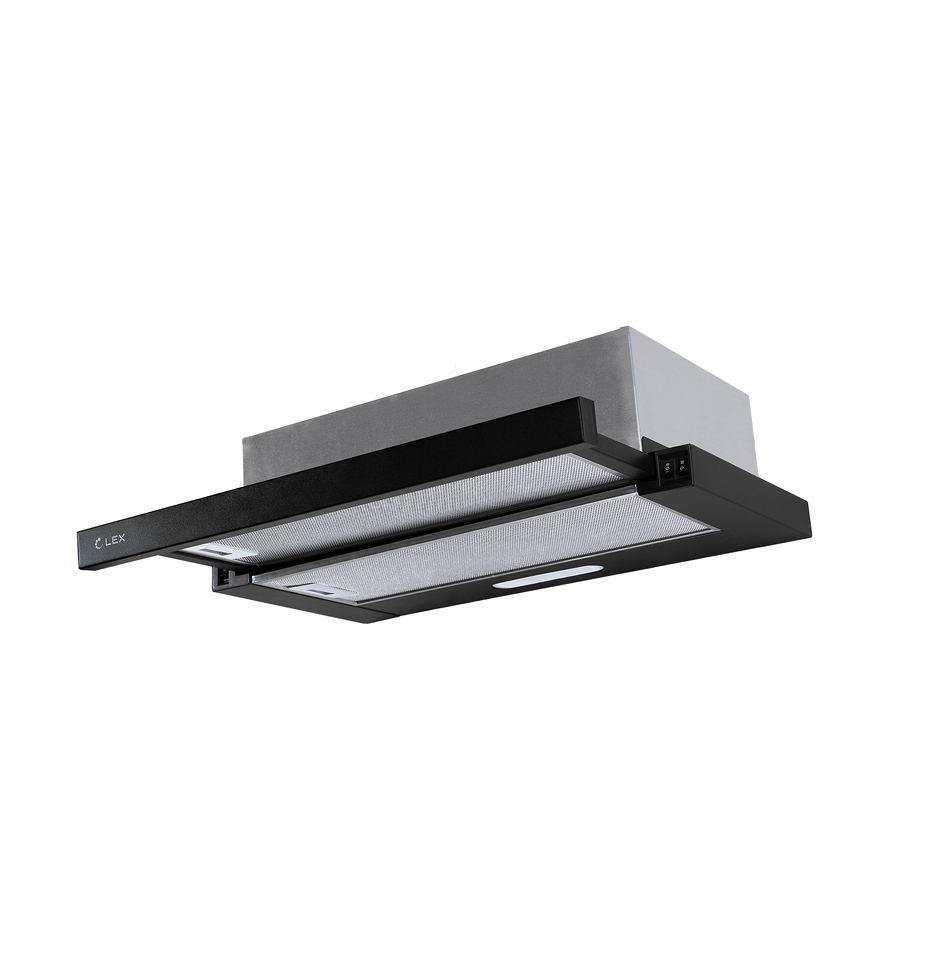 Фото Встраиваемая вытяжка Lex HONVER 2M 600 BLACK воздухоочиститель