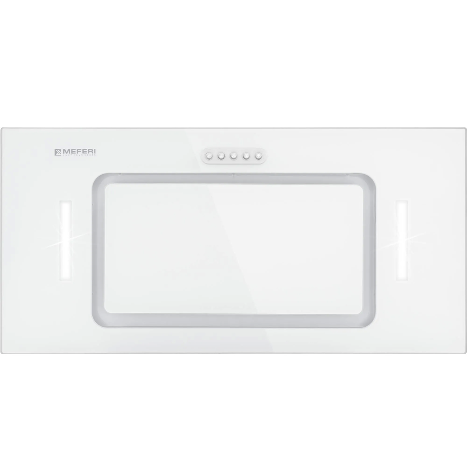 Фото Полновстраиваемая вытяжка Meferi INBOX60WH GLASS ULTRA