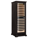 Превью картинка Шкаф винный  Meyvel Винный холодильник (шкаф) компрессорный MEYVEL MV163PRO-KBT2 (Тёмный шоколад) #1