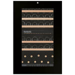 Превью картинка Шкаф винный встраиваемый Винный холодильник (шкаф) компрессорный Dunavox DXB-42.100DB.TO #1