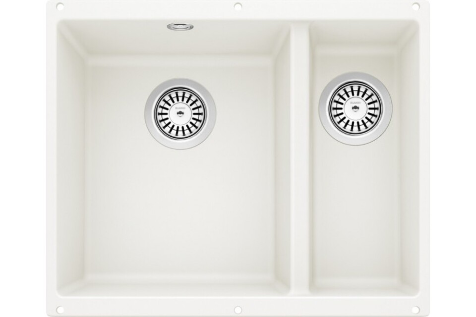 Фото Гранитная мойка Blanсo ROTAN 340/160-U белый