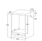 Превью картинка Электрический духовой шкаф Meferi MEO454BK LIGHT #19