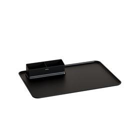 Картинка Поднос с менажницей для чая Meyvel A-002 (Black)