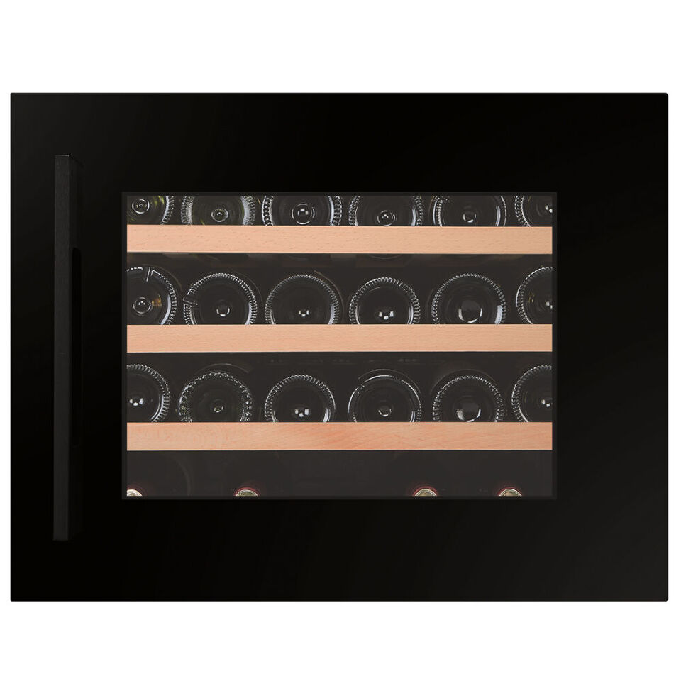 Фото Шкаф винный встраиваемый Винный холодильник (шкаф) компрессорный Dunavox DXJ-24.51B