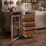 Превью картинка Сушилка для овощей и фруктов Дегидратор Meyvel MDH18-1S (Inox) #22