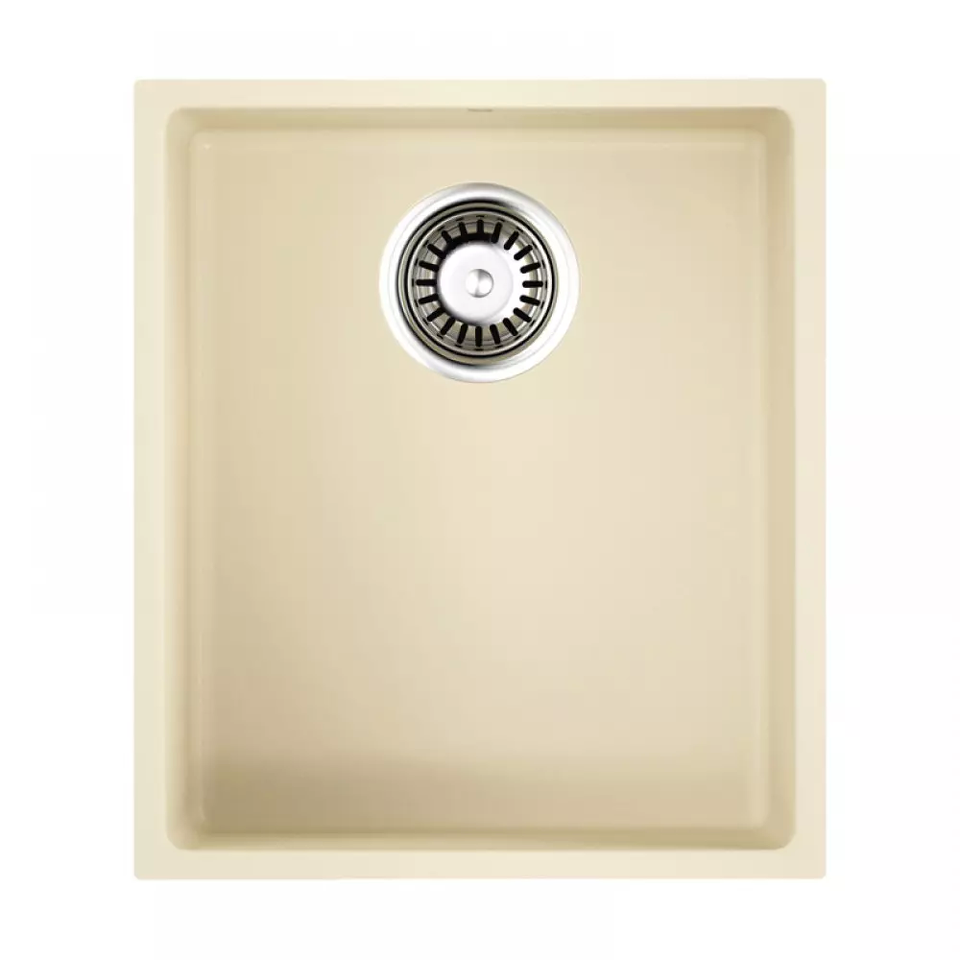 Фото Гранитная мойка Omoikiri Bosen 38-U-BE Tetogranit/ваниль
