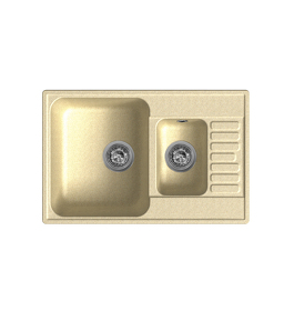 Картинка Lex ST. MORITZ 740 IVORY кварцевая мойка