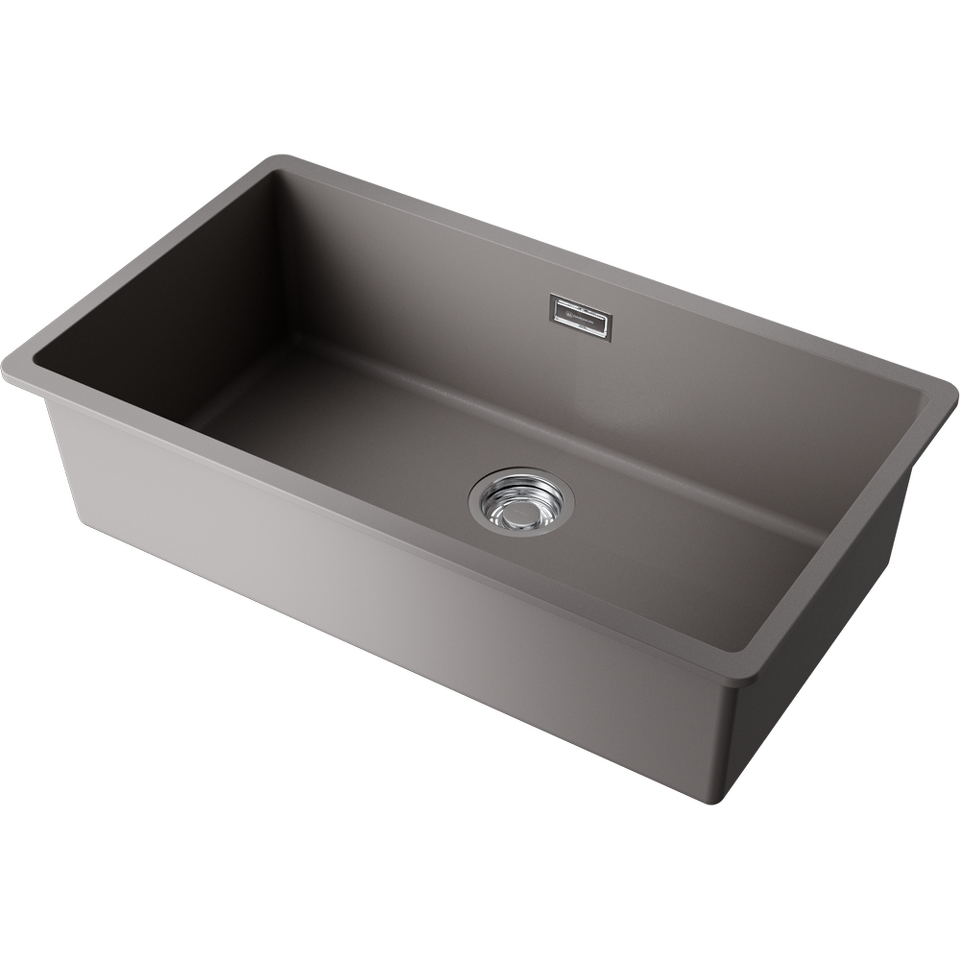 Фото Гранитная мойка Omoikiri Kata 74-U-GR Artgranit/leningrad grey