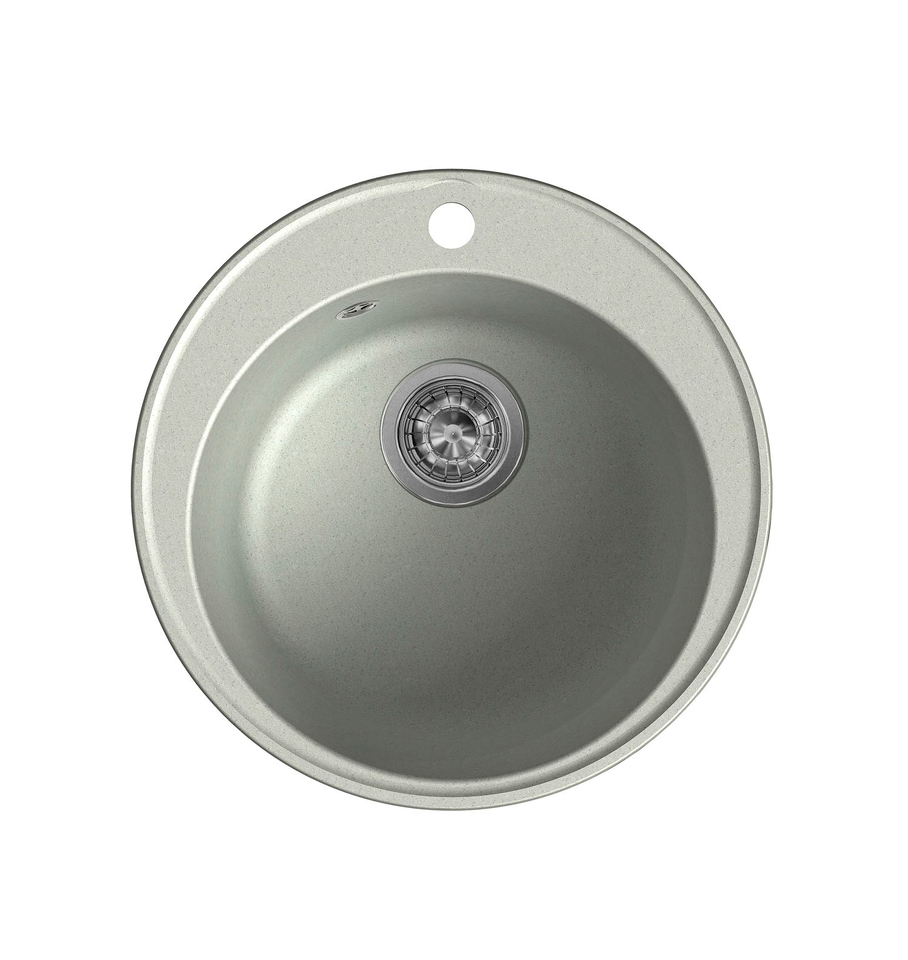 Фото Кварцевая мойка Lex LUGANO 480 SPACE GRAY кварцевая мойка