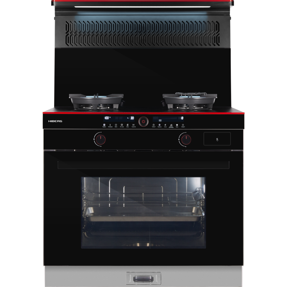 Фото Центр варочный HIBERG S-FEG 92 с вытяжкой i-VM 9120